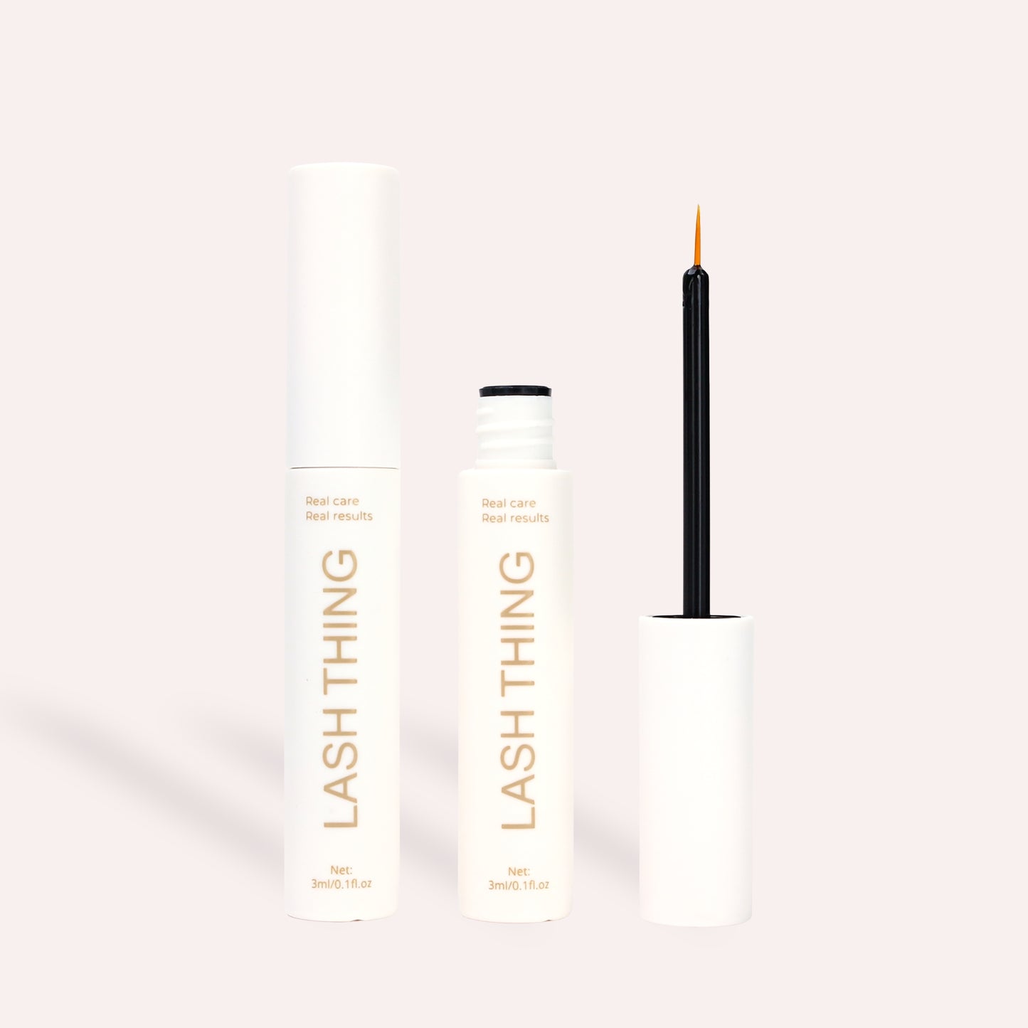 Lashthing wimperserum flesje 3ml met applicator - natuurlijk wimperserum voor wimpergroei