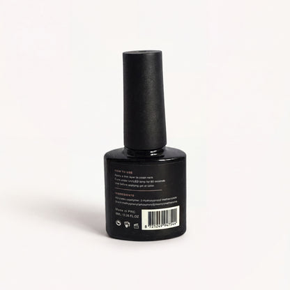 Lashthing Nail Basecoat achterkant met gebruiksaanwijzing en ingrediënten
